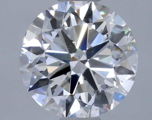 0.64 carat F-SI1 Excellent cut Natūralus Round Deimantas (1)