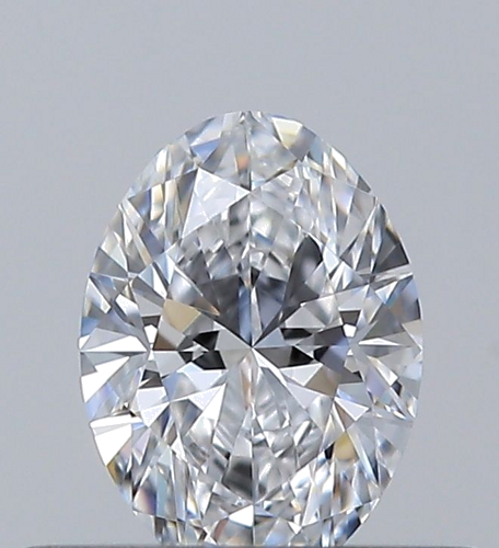 0.32 carat D-IF Natūralus Oval Deimantas (1)