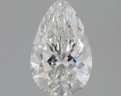 0.57 carat F-VS2 Natūralus Pear Deimantas (1)