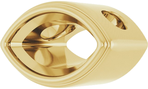 Pakabukas „Bezel-Set Solitaire“ 10k yellow gold Marquise 7mm x 3.5mm (2)