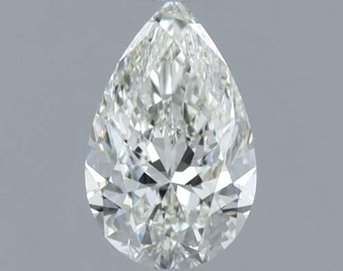 0.5 carat J-VVS2 Natūralus Pear Deimantas (1)