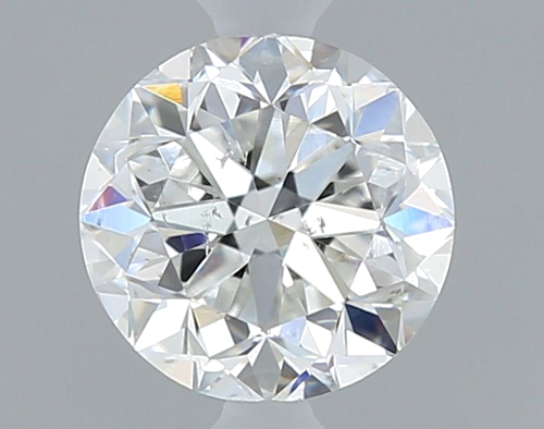 0.5 carat G-SI2 GD cut Natūralus Round Deimantas (1)
