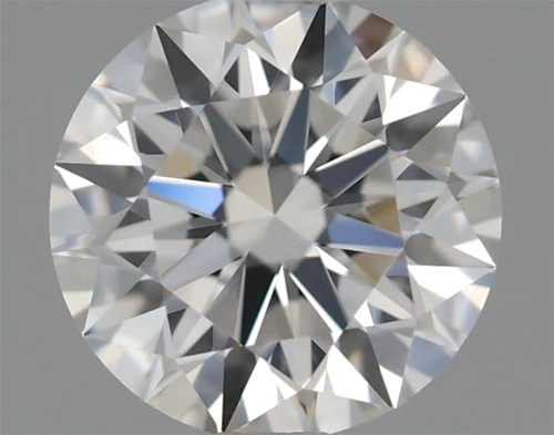 0.52 carat F-VVS1 Excellent cut Natūralus Round Deimantas (1)