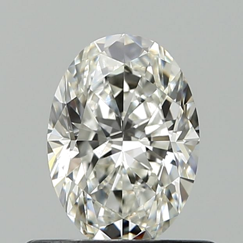 0.62 carat G-VVS2 Natūralus Oval Deimantas (1)