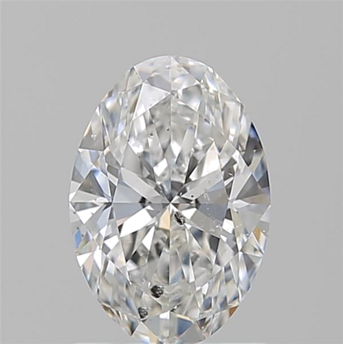 1.2 carat G-SI2 Natūralus Oval Deimantas (1)