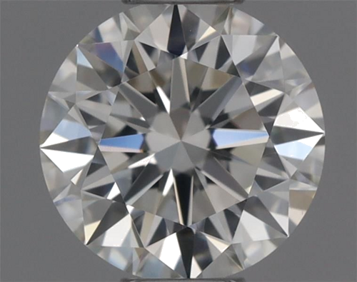 0.38 carat H-VVS1 Excellent cut Natūralus Round Deimantas (1)