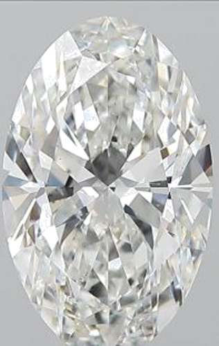 2.1 carat I-SI1 Natūralus Oval Deimantas (1)