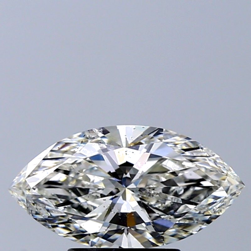 2.0 carat H-SI2 Natūralus Marquise Deimantas (1)
