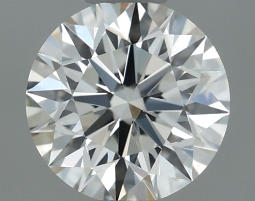 0.5 carat I-VVS2 Very Good cut Natūralus Round Deimantas (1)