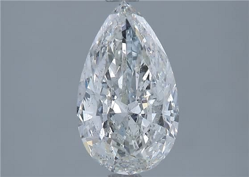 1.51 carat G-SI2 Natūralus Pear Deimantas (1)