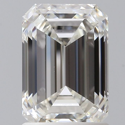 1.7 carat G-VVS2 Natūralus Emerald Deimantas (1)