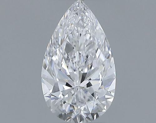 0.51 carat D-VVS1 Natūralus Pear Deimantas (1)