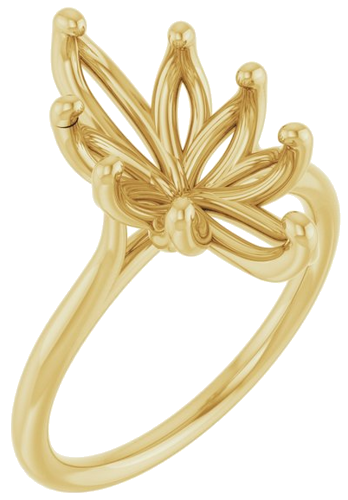 Sužadėtuvių Žiedas „Cathedral-Style Solitaire“ 14k yellow gold Marquise 15mm x 7.5mm (1)