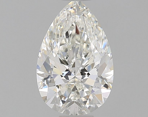0.8 carat H-VS2 Natūralus Pear Deimantas (1)