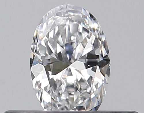0.23 carat D-VVS2 Natūralus Oval Deimantas (1)