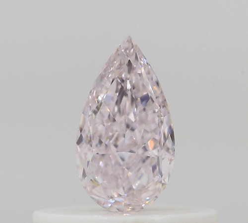 0.26 carat Fancy Light Pink-VS2 Natūralus Pear Deimantas (1)