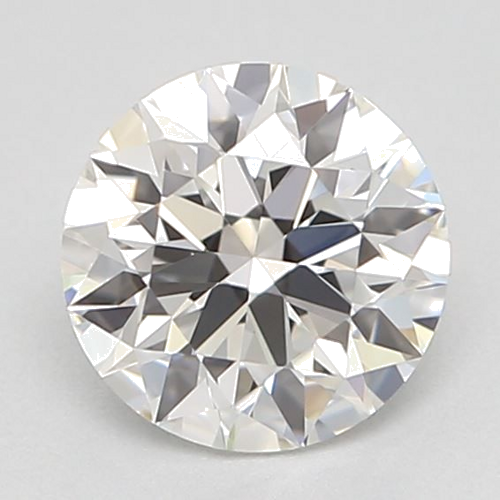 0.51 carat F-VVS1 Excellent cut Natūralus Round Deimantas (1)
