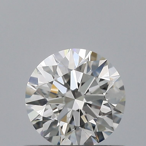 0.51 carat F-VVS2 Excellent cut Natūralus Round Deimantas (1)