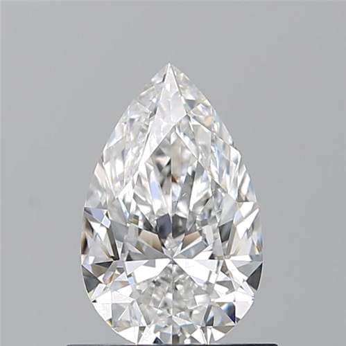 0.74 carat F-VS2 Natūralus Pear Deimantas (1)