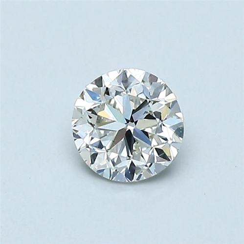 0.51 carat I-VVS1 GD cut Natūralus Round Deimantas (1)