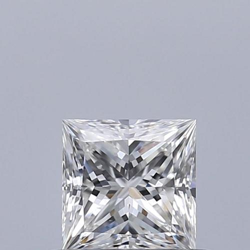 0.47 carat F-VS1 Natūralus Princess Deimantas (1)