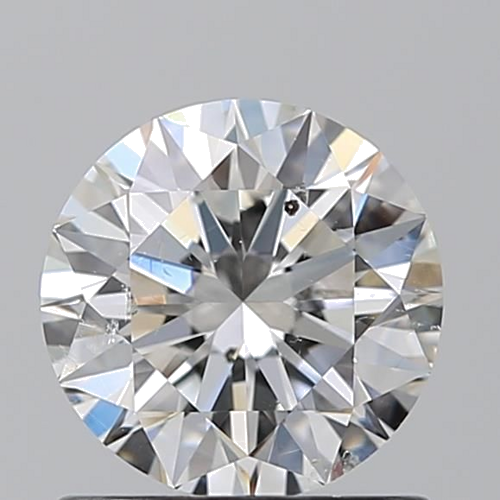 1.01 carat G-SI2 Excellent cut Natūralus Round Deimantas (1)