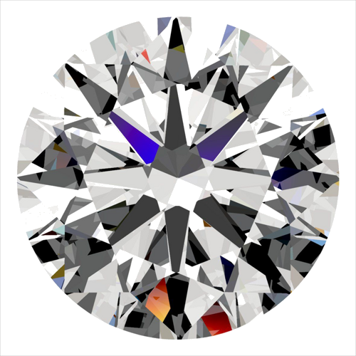 0.3 carat E-VS2 Excellent cut Natūralus Round Deimantas (1)