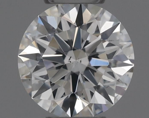 0.23 carat F-SI1 Excellent cut Natūralus Round Deimantas (1)