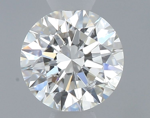 0.36 carat G-SI2 Excellent cut Natūralus Round Deimantas (1)