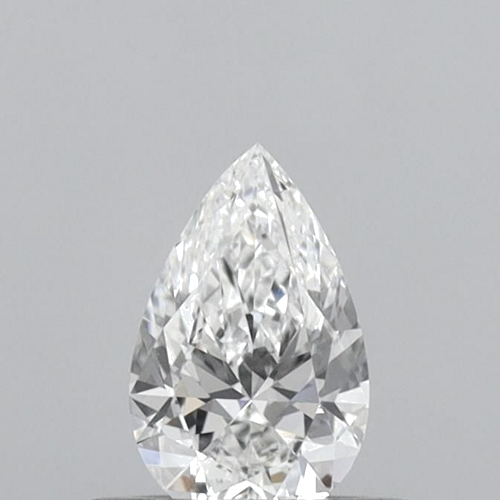 0.3 carat E-VS2 Natūralus Pear Deimantas (1)