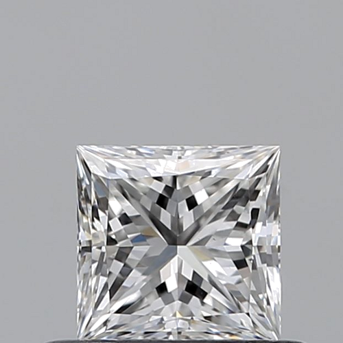 0.5 carat F-VS1 Natūralus Princess Deimantas (1)