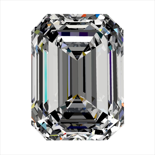 0.3 carat D-VVS1 Natūralus Emerald Deimantas (1)