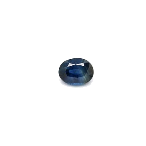 0.55 carat BLUE BRILLIANTSTEP cut Oval Safyras (1)