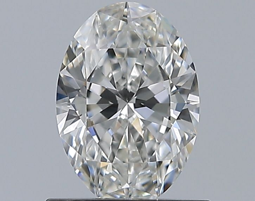 0.72 carat F-VVS2 Natūralus Oval Deimantas (1)