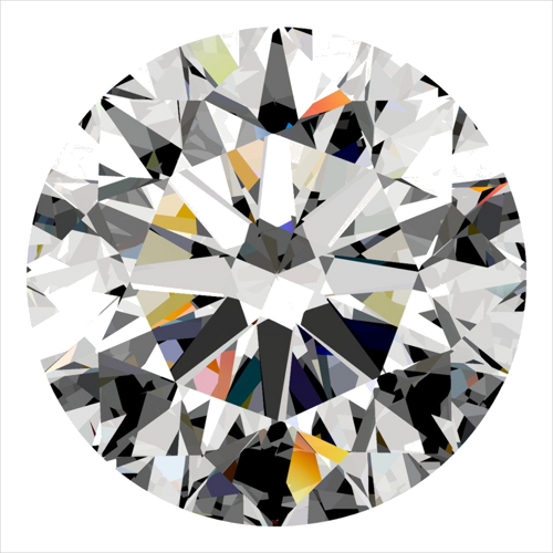 0.3 carat G-VS2 Very Good cut Natūralus Round Deimantas (1)