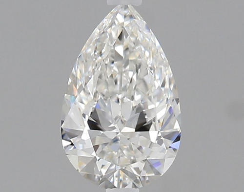 0.52 carat F-IF Natūralus Pear Deimantas (1)