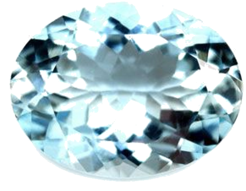4.21 carat BLUE Oval Aquamarine (1)