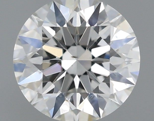0.55 carat F-SI1 Excellent cut Natūralus Round Deimantas (1)