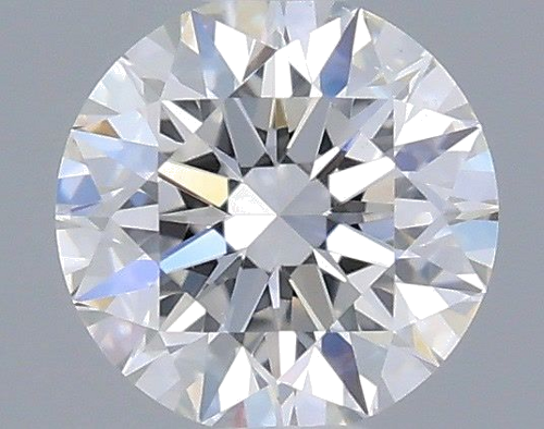 0.43 carat F-SI1 Excellent cut Natūralus Round Deimantas (1)