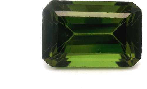 2.29 carat GREEN STEP cut Octagonal Tourmaline (1)