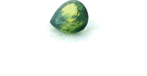 0.39 carat GREEN Pear Safyras (1)