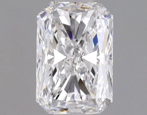0.5 carat D-VS1 Natūralus Radiant Deimantas (1)