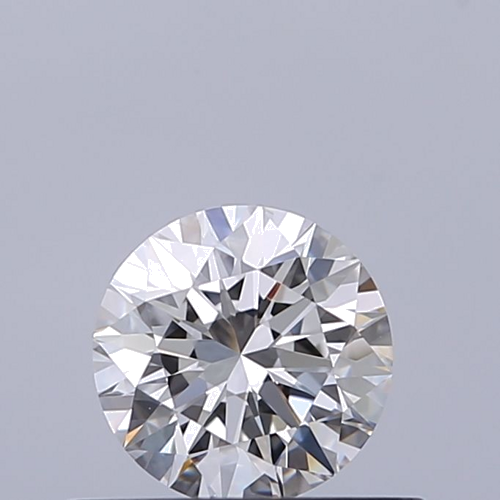 0.43 carat F-VVS1 Excellent cut Natūralus Round Deimantas (1)