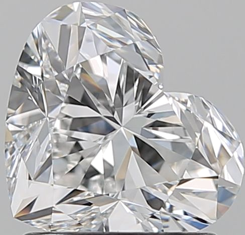 1.55 carat D-VVS1 Natūralus Heart Deimantas (1)