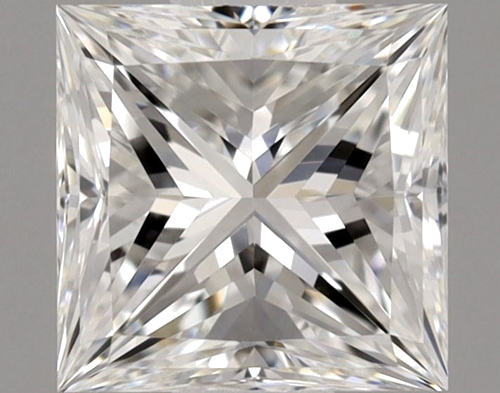 0.5 carat F-VVS1 Natūralus Princess Deimantas (1)