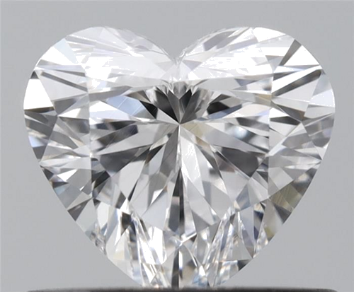 0.5 carat E-VS1 Natūralus Heart Deimantas (1)