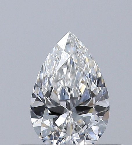0.31 carat F-VVS2 Natūralus Pear Deimantas (1)