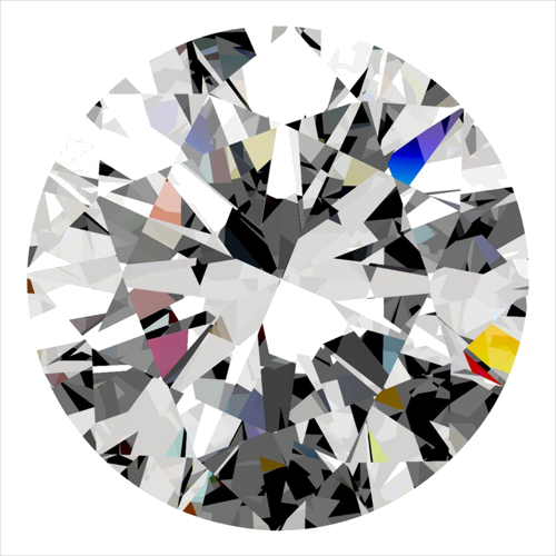 0.3 carat H-VS1 Excellent cut Natūralus Round Deimantas (1)