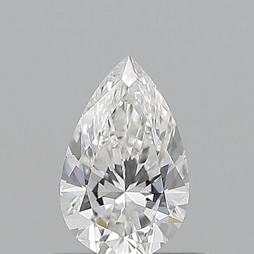 0.52 carat E-VS1 Natūralus Pear Deimantas (1)