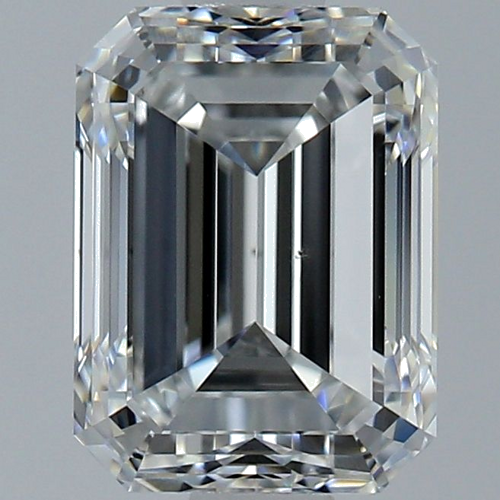 1.51 carat F-VS2 Natūralus Emerald Deimantas (1)